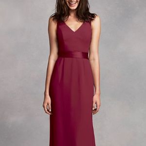 White by Vera Wang Wine Gown